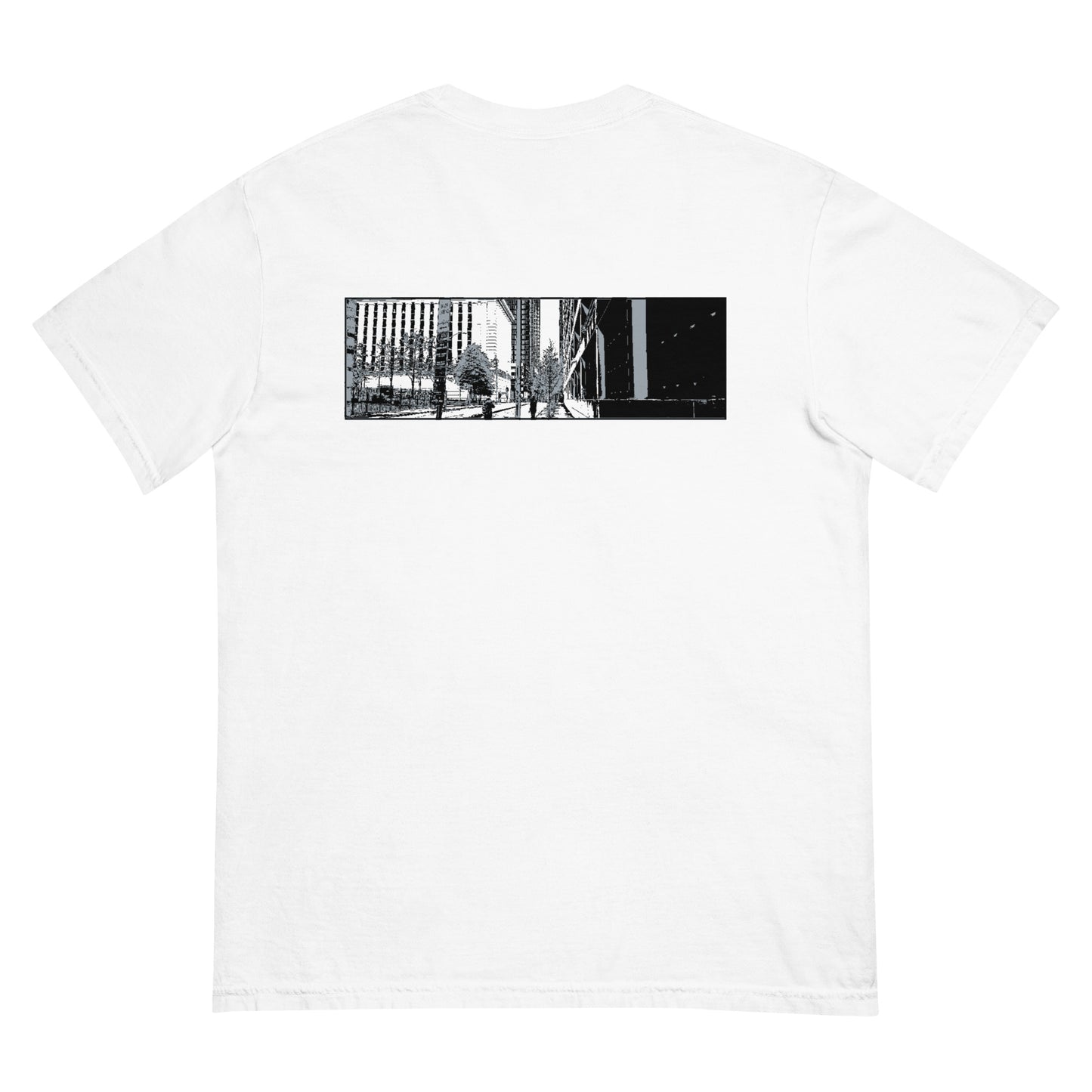 ultraviolet logo heavy tee (white)