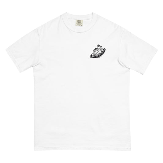 ultraviolet logo heavy tee (white)